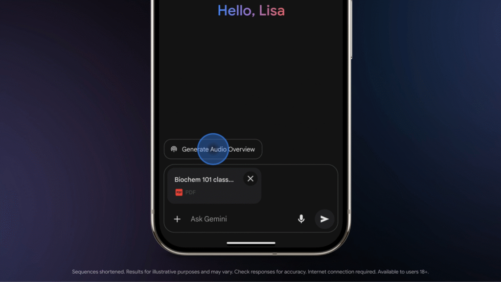 Audio Overview – AI-Generated Podcasts of Your Docs