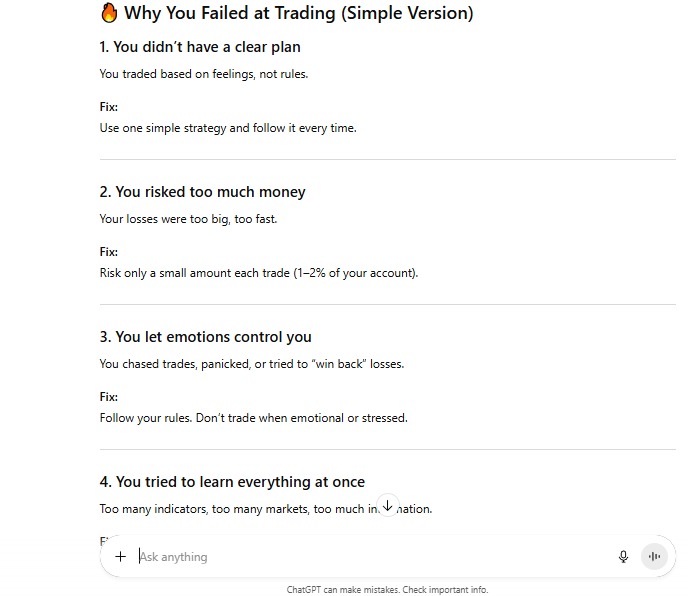 10 ChatGPT Prompts –Belajar Dari Kesilapan Yang Belum Berlaku