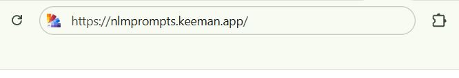 Search https://nlmprompts.keeman.app di browser atau Google
