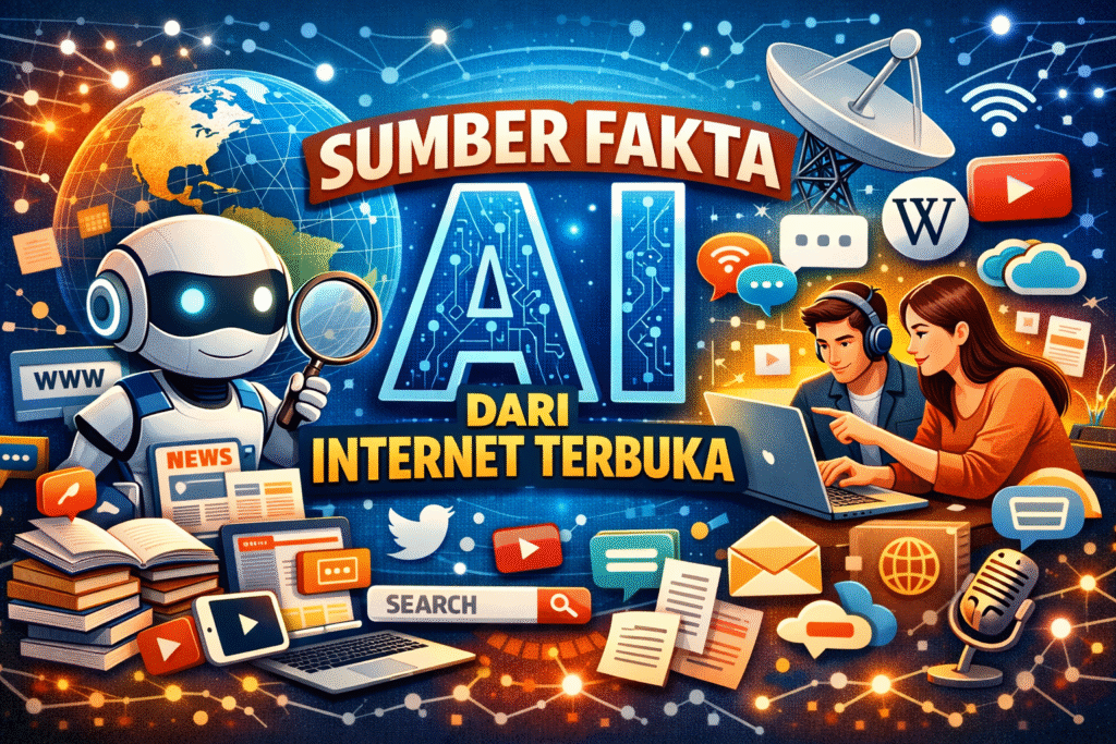 ILLUSTRATION Sumber Fakta AI Dari Internet Terbuka