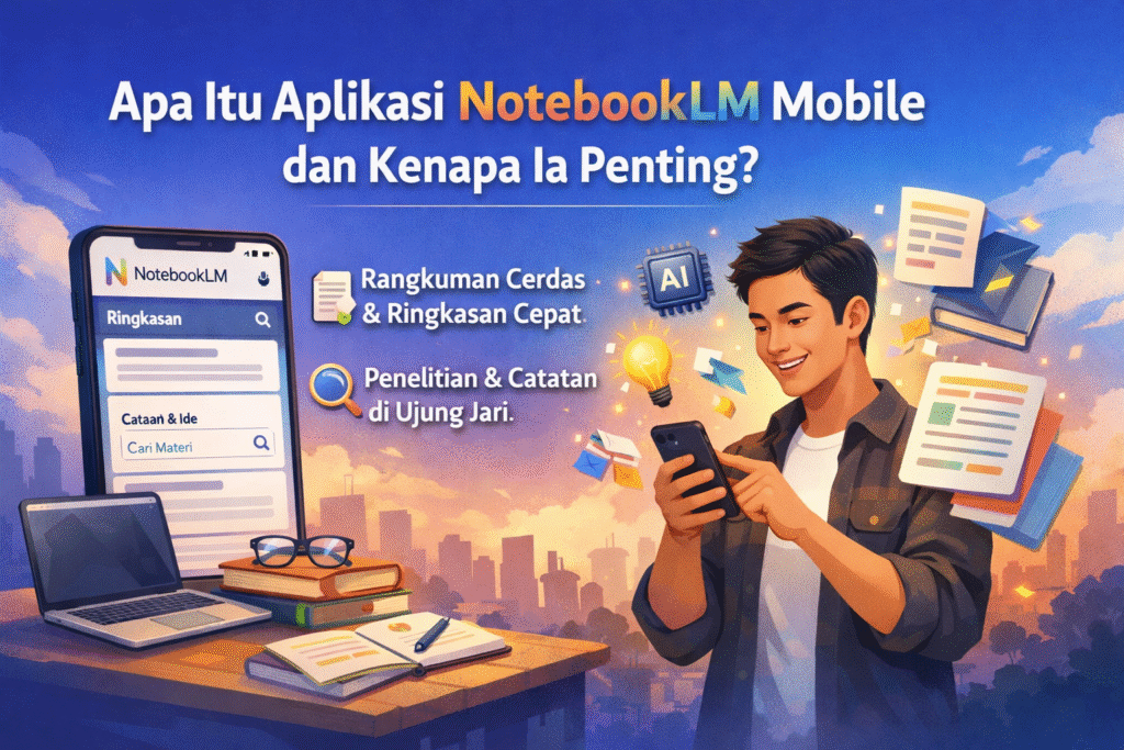 Apa Itu Aplikasi NotebookLM Mobile dan Kenapa Ia Penting