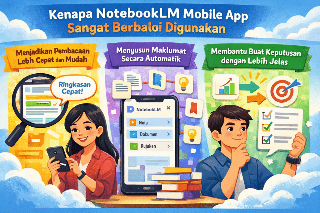 Kenapa NotebookLM Mobile App Sangat Berbaloi Digunakan