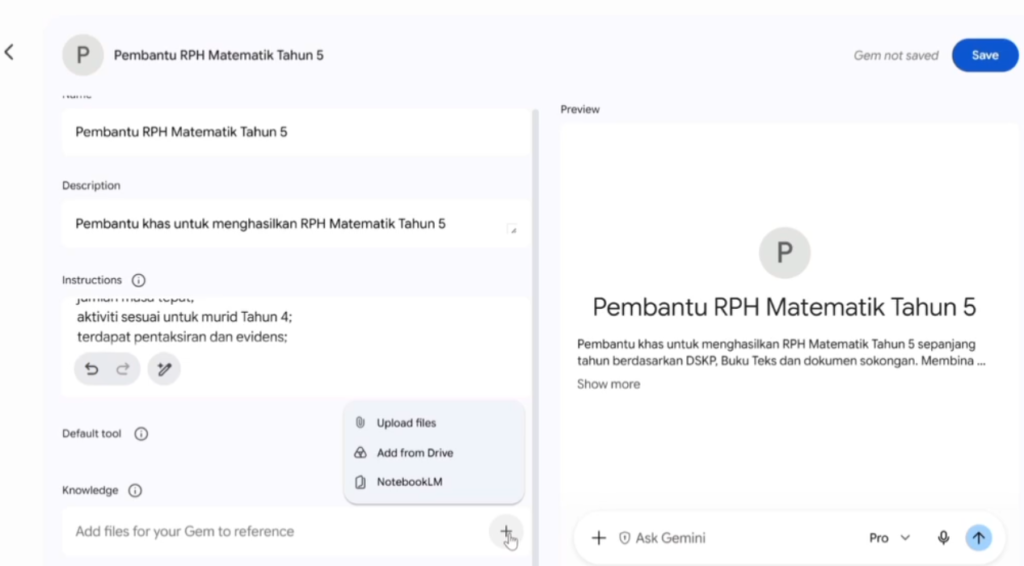 tambah knowledge